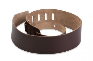 Levy's M26-DBR Gitárpánt, bőr, 6cm széles 96-130cm hosszú, sötét barna