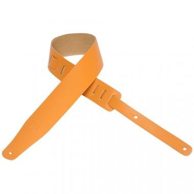 Levy's Kytarový popruh, kůže, 6cm šířka, 96-130cm délka, přírodní