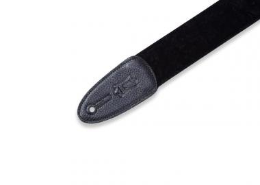 Levy's M7VC-BLK Gitárpánt, bársony, 5cm széles, 91-152cm hosszú, fekete