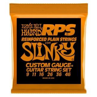 Ernie Ball 2241 Elektromos gitár húrkészlet, Hybrid Slinky RPS, Nikkellel bevont acél, 09-46