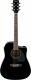 Ibanez elektroakustická dreadnought kytara, černá
