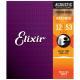 Elixir Phosphor Bronze NanoWeb akustické struny 12-53 Light