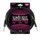 Ernie Ball 6' Hlasový kabel, Rovný / Rovný