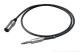 Proel kabel, 0,5m, černý, XLR 3MVPRO, 6,3mm S5CPRO jack