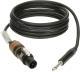Klotz IM kabel 2 x 1,5 mm² PVC speakON 2p samice - jack 2p samec - 5m
