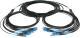 Klotz optický kabel 12x LC/UPC na 12x LC/UPC, single-mode OS2, 50m