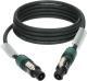 Klotz kabel 4 x 2,5 mm² speakON 4p plastové pouzdro (NL4FXX) - 0,8m