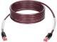 Klotz kabel CAT5e S/UTP, flexibilní, 1,5m, RJ45-RJ45, fialový