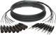 Klotz kabel - symetrický 8 x XLR 3p samec - 8 x TRS - 2m