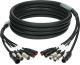 Klotz IM hybridní kabel CAT5e, 2 x etherCON, 2 x XLR 3p, powerCON TRUE1 - 5m
