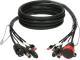 Klotz hybridní kabel CAT5e, 2 x RJ45, 2 x convertCON, Schuko, 80m
