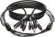 Klotz hybridní kabel CAT5e - 2 x etherCON, 2 x convertCON, 50m
