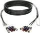 Klotz hybridní kabel CAT5e - 2 x etherCON, 2 x XLR 3p, 40m