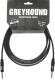 Klotz GREYHOUND analogový audiokabel - symetrické kovové konektory - 6m