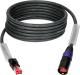 Klotz síťový kabel RamCAT AWG24 CAT5e, flexibilní, dvojité stínění, etherCON - RJ45 - 50m