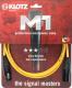 Klotz M1 pro mikrofonní kabel XLR 3p samice/samice černý Neutrik konektory - 15m