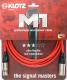 Klotz M1 pro mikrofonní kabel XLR 3p samec/samice niklové konektory - 10m