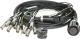 Klotz RMP-12 XLR kabel - 12x XLR, digitální rozvod, PVC, 25m