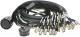 Klotz RMP-24 XLR kabel - 20x XLR samice, 4x XLR samice, digitální fanout, PVC, 3m