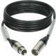 Klotz DMX kabel nízké ztráty, XLR 5p, nikel, 25m