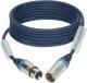 Klotz DMX kabel, dvojité stínění, XLR 5p, 1m