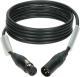 Klotz kabel AES a DMX, nízká ztráta, XLR 3p, Neutrik, 3m