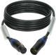 Klotz DMX kabel nízké ztráty, XLR 5p, černý, 20m