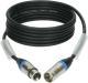 Klotz kabel ultra flexibilní AES a DMX, XLR 3p nikel, 1,5m
