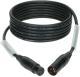 Klotz kabel ultra flexibilní AES a DMX, XLR 3p, 2m, černý