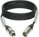 Klotz DMX kabel dvojité stínění, XLR 5p, nikel, 10m