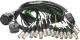 Klotz RMP-16 XLR kabel - 16x XLR samec, analogový fanout, PVC, 15m