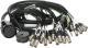 Klotz RMP-24 XLR kabel - 24x XLR, 25m, PVC, analogový fanout