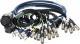 Klotz RMP-24 XLR kabel - 20x XLR samice, 4x XLR samice, 25m