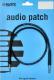 Klotz patch kabel XLR-Jack, černý, 0,6m
