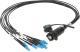 Klotz optický kabel SmartBeam-LC, 8x LC/UPC, single-mode, 2m