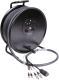 Klotz hybridní kabel - 2 x RJ45 na etherCON, 2 x XLR 3p, Schuko na powerCON TRUE1 - 2,4m
