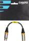 Klotz XLR adaptér, fázová inverze, 0,2m