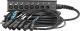 Klotz Stagebox 6/2 XLR 3p, 8 kanál, 15m, jednovrstvé uzemnění