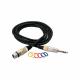 RockCable Mikrofonní kabel, XLR - TRS, vyvážený, 10m