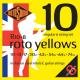 Rotosound Nikkel 8 elektrické kytarové struny, 10-74
