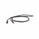 DH mikrofonní kabel, 5 m, symetrický, 6,3mm jack - 3P XLR