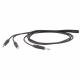 DH kabel, 3 m, 1x 6,3mm stereo jack - 2x 6,3mm mono jack