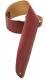Levy's Pás pro basovou kytaru, kůže, 9cm široký, 91-132cm dlouhý, burgundská červená