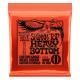 Ernie Ball Elektrické kytarové struny Skinny Top Heavy Bottom Slinky, Nikl/ocel, 10-52